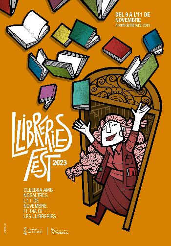 Cartel LLIBRERIES FEST | Cristina Duran  | Drawing | Safe Creative