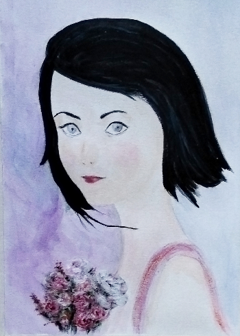 Muchacha | Mora  Castela | Drawing | Safe Creative