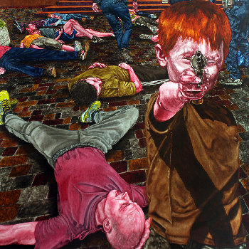 I DON'T LIKE MONDAYS EITHER | Fernando Ortega (Fo) | Painting | Safe Creative