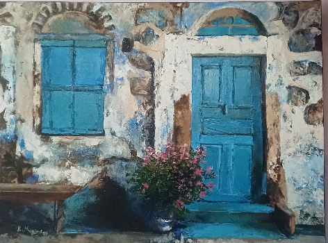 Rinc&oacute;n de Atenas. | Mar&iacute;a Rosario Meg&iacute;as Ballesteros | Pintura | Safe Creative