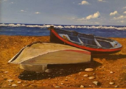 Barcas. | Mar&iacute;a Rosario Meg&iacute;as Ballesteros | Pintura | Safe Creative