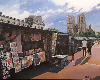 Par&iacute;s. | Mar&iacute;a Rosario Meg&iacute;as Ballesteros | Pintura | Safe Creative