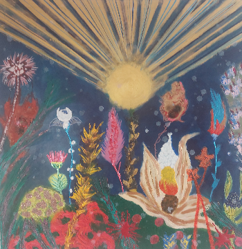 Pradera Espacial | Juan Hidalgo Tarancon | Painting | Safe Creative