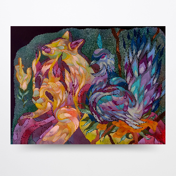 WE'RE LIGHT IN THE DARKNESS | Kalee Guauta | Painting | Safe Creative