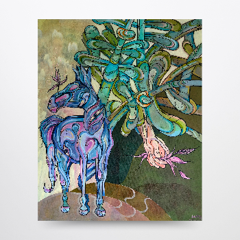 THE PAST | Kalee Guauta | Painting | Safe Creative