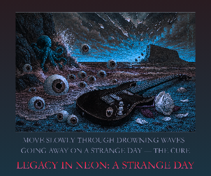 Legacy in Neon: A Strange Day | Arturo Hern&aacute;ndez Santodomingo | Digital art | Safe Creative