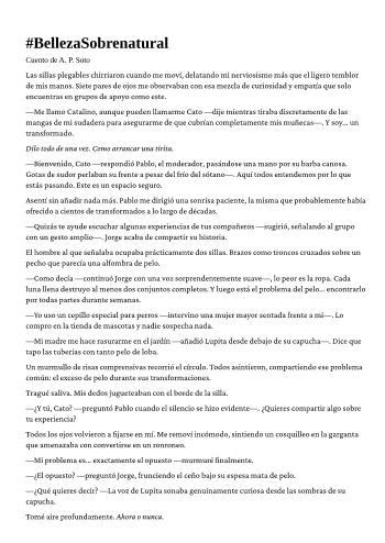 Cuentos y relatos | Antonio Soto Pati&ntilde;o | Novel | Safe Creative