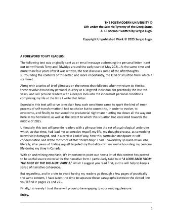 Letters to Edwidge 2025... | Sergio Lugo | Novel | Safe Creative