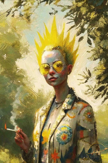 Sunlight Attitude | AI ARTESIC  | Drawing | Safe Creative