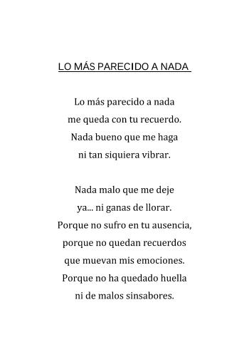 LO M&Aacute;S PARECIDO A NADA | Jos&eacute; Ram&oacute;n F&eacute;lix de la Rosa | Poetry | Safe Creative