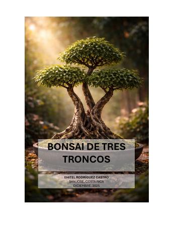 Bons&aacute;i de tres troncos | EITEL RODRIGUEZ | Poesía | Safe Creative