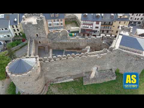 A Base de Dron: El Castillo de Ponferrada | Francisco &Aacute;lvarez Mart&iacute;nez | Video | Safe Creative