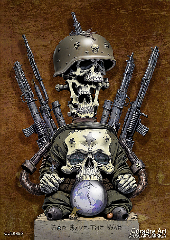 Guerres | &Ograve;scar Garriga | Digital art | Safe Creative