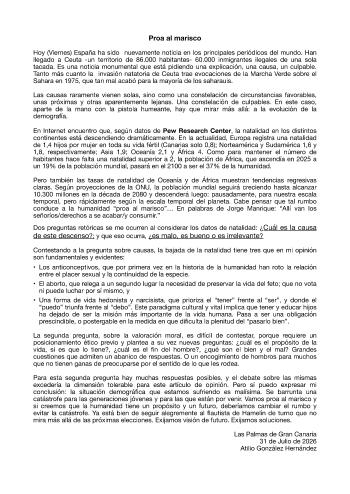 Proa al marisco | Atilio Gonzalez Hernandez | Journalism | Safe Creative