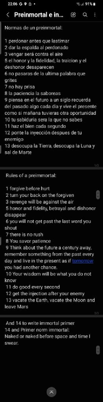 Normas de un preinmortal | Antonio Huerta Beltr&aacute;n | Academic and scientific | Safe Creative