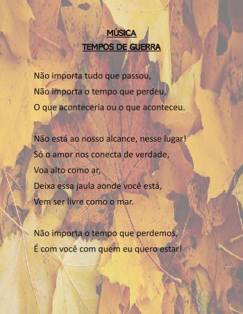 Tempos de Guerra | Weydila De Sousa Paixao | New age | Safe Creative