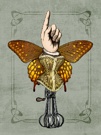 Butterhand portrait | Pepetto | category.null | Safe Creative