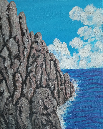 ACANTILADO | Carol Sousa Cuello | Painting | Safe Creative